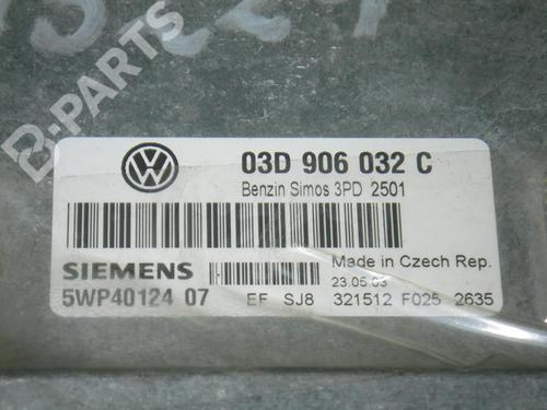 Control unit VW POLO (9N_, 9A_) 1.2 | BP6401694M11 