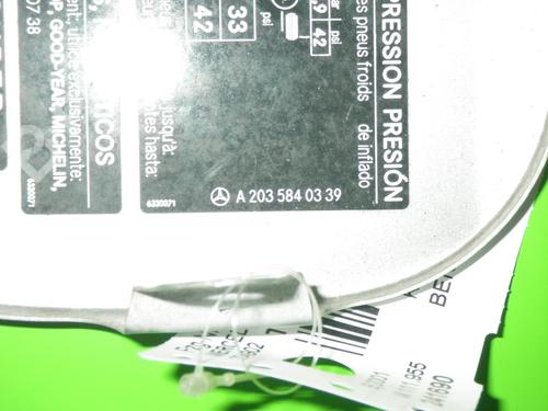 Fuel flap MERCEDES-BENZ C-CLASS Coupe (CL203) C 200 Kompressor (203.745) | BP6432209C131 