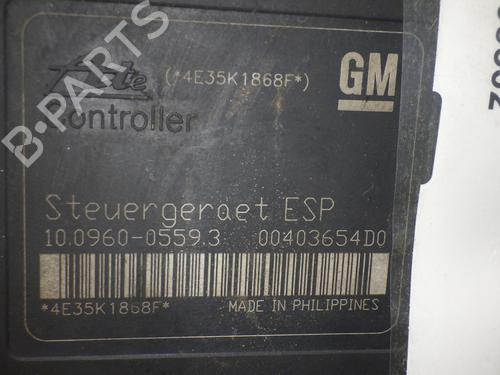 ABS pump OPEL MONTEREY B (M98) 3.5 V6 24V (UBS26D, UBS26G) | BP31747098M43