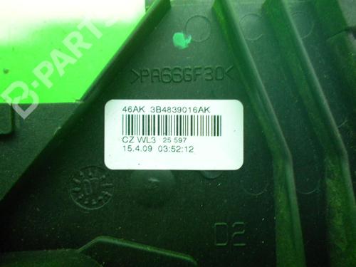 Rear right lock SKODA FABIA II (542) 1.2 12V | BP6673593C99 