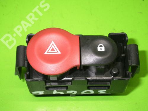 Used Warning switch RENAULT CLIO III Grandtour (KR0/1_) 1.2 16V (KR0P) (101 hp) 6816888