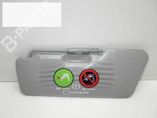 Right sun visor FIAT SEICENTO / 600 (187_) 1.1 (187AXB, 187AXB1A, 187AXC1A02) | BP6606614I2 