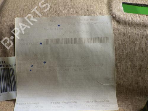 Interior roof NISSAN NAVARA NP300 (D40) 2.5 dCi 4WD (D40TT, D40T, D40M, D40BB) | BP14733298I12 