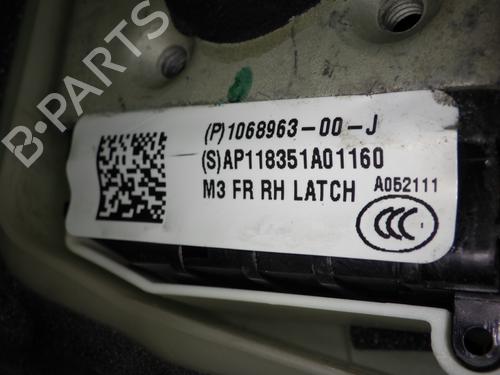 Front right lock TESLA MODEL 3 (5YJ3) EV AWD | BP17953460C97 