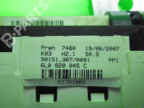 Climate control SEAT IBIZA III (6L1) 1.4 16V | BP6358117I5 