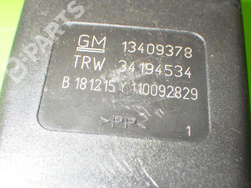 Rear right seatbelt OPEL ASTRA K (B16) 1.6 CDTi (68) | BP6654836I28 