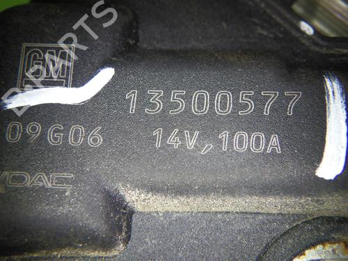 Alternator OPEL ASTRA J (P10) 1.6 Turbo (68) | BP19417010M7 