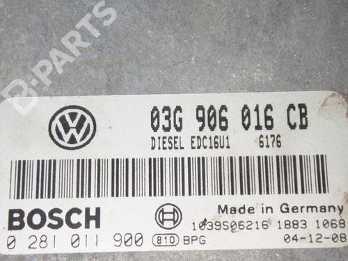Control unit VW GOLF V (1K1) 1.9 TDI | BP6380436M11 