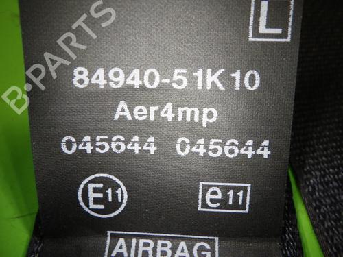 Front left seatbelt SUZUKI SPLASH (EX) 1.0 (A5B310) | BP37862413I26 - Image 3