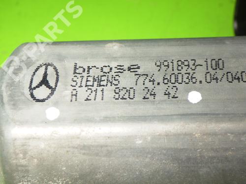Left rear window motor MERCEDES-BENZ E-CLASS (W211) E 220 CDI (211.006) | BP9362785E23 