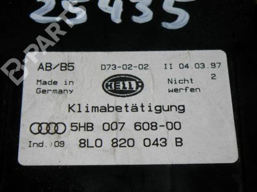 Climate control AUDI A3 (8L1) 1.9 TDI | BP6356343I5 
