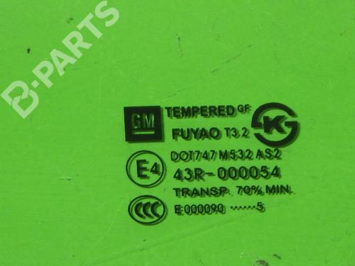 Rear left door window OPEL KARL (C16) 1.0 | BP6672480C20 