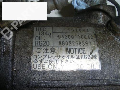 BP6345313M34 | AC compressor SUZUKI SWIFT II Hatchback (EA, MA) 1.0 i (SF310, AA44) BP6345313M34