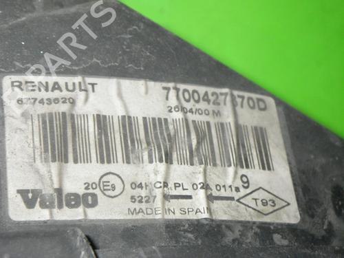 Right headlight RENAULT MEGANE I (BA0/1_) 1.6 16V (BA04, BA0B, BA11, BA1J, BA16, BA19, BA1K, BA1V,... | BP14715339C29 