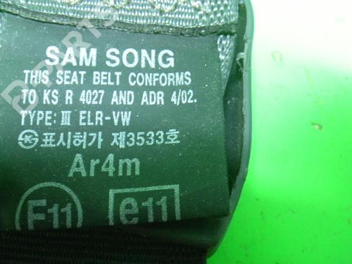 Rear center seatbelt HYUNDAI TRAJET (FO) 2.0 | BP6647429I27 