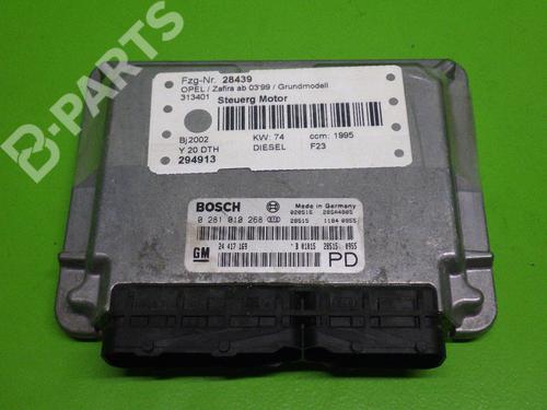 Centralita OPEL ZAFIRA A MPV (T98) 2.0 DTI 16V (F75) (101 hp) 6380039