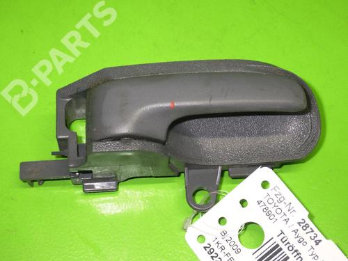 Used Front right interior door handle TOYOTA AYGO (_B1_) 1.0 (KGB10_, KGB10R) (68 hp) 6379291