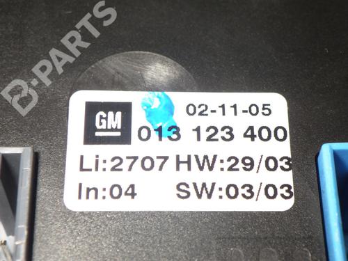 Climate control OPEL CORSA C (X01) 1.2 Twinport (F08, F68) | BP6392594I5 