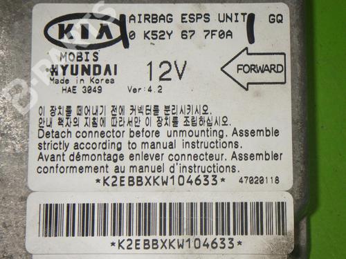 ECU airbags KIA CARNIVAL II (GQ) 2.9 CRDi | BP6382943M53 