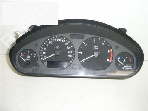 Used Instrument cluster BMW 3 Compact (E36) 318 tds (90 hp) 6348054