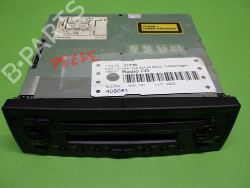 Used Radio FIAT DUCATO Van (244_) 2.8 JTD Power (146 hp) 18203566