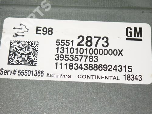 Control unit OPEL INSIGNIA B Sports Tourer (Z18) 1.6 CDTi (35) | BP8397011M11 