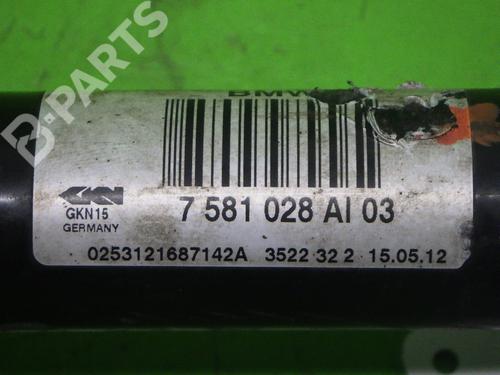 Right rear driveshaft BMW 5 (F10) 520 d | BP7807538M41 