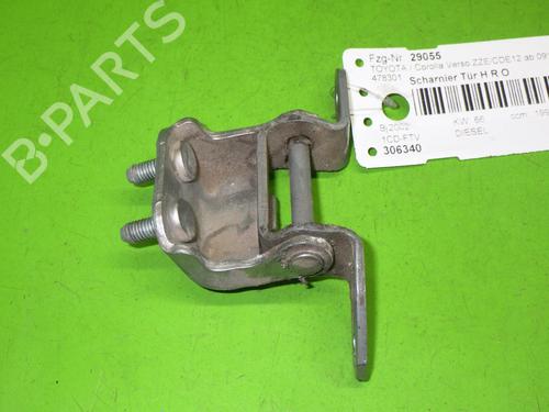 Used Hinge/Door check strap TOYOTA COROLLA Verso (_E12_) 2.0 D-4D (CDE120_, CDE120R) (90 hp) 14725407