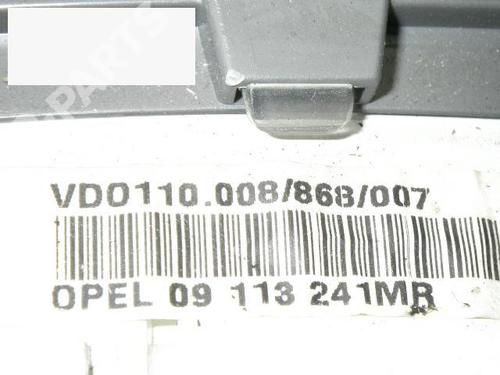 Instrument cluster OPEL TIGRA (S93) 1.6 16V (F07) | BP6354951C47 