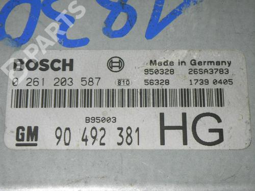 Computer OPEL OMEGA B (V94) 2.0 (F69, M69, P69) | BP6338058M11 
