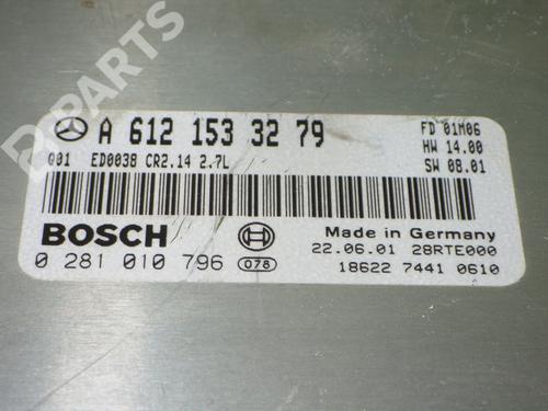 Control unit MERCEDES-BENZ M-CLASS (W163) ML 270 CDI (163.113) | BP8100889M11 