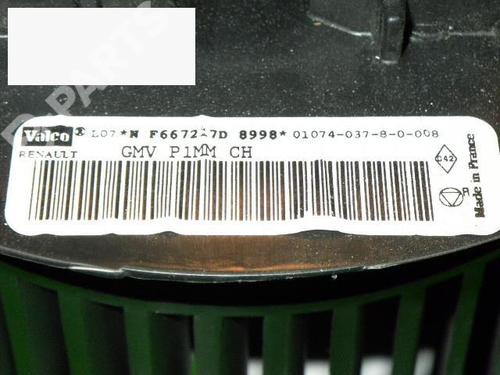 Heater blower motor NISSAN NOTE (E11, NE11) 1.6 | BP6355582M62 