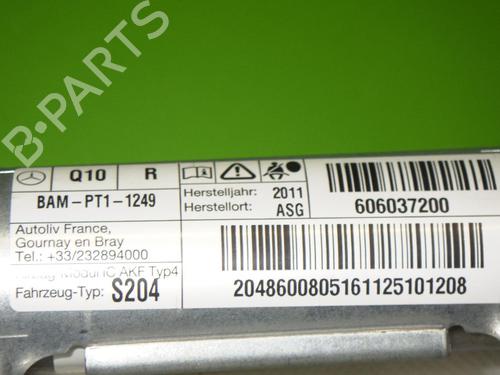 Right curtain airbag MERCEDES-BENZ C-CLASS T-Model (S204) C 350 CDI 4-matic (204.292) | BP14731471C12 