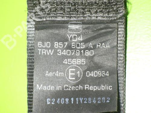 Rear right seatbelt SEAT IBIZA IV (6J5, 6P1) 1.2 TSI | BP6664213I28 