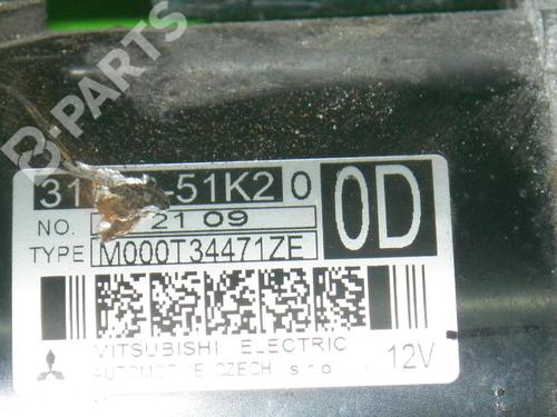 Starter OPEL AGILA (B) (H08) 1.0 (F68) | BP6370046M8 