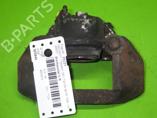 Used Right front brake caliper PEUGEOT 106 II (1A_, 1C_) 1.1 i (60 hp) 14725086