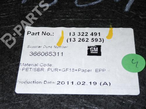 Luggage compartment floor OPEL ASTRA J Sports Tourer (P10) 1.3 CDTI (35) | BP11724436I33 