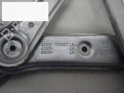 Front left window mechanism OPEL ASTRA H (A04) 1.7 CDTI (L48) | BP6636609C22 