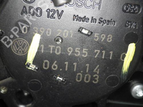 Rear wiper motor VW TOURAN (1T1, 1T2) 2.0 EcoFuel | BP28526597M102