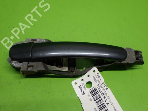 Used Rear left exterior door handle VW POLO (9N_, 9A_) 1.4 TDI (80 hp) 13614424