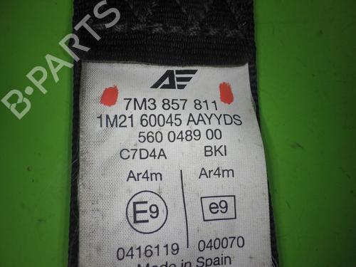Rear center seatbelt VW SHARAN (7M8, 7M9, 7M6) 1.9 TDI | BP18967563I27 