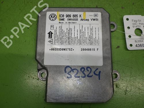 Calculateur Airbags VW POLO IV (9N_, 9A_) 1.2 12V (64 hp) 29757917