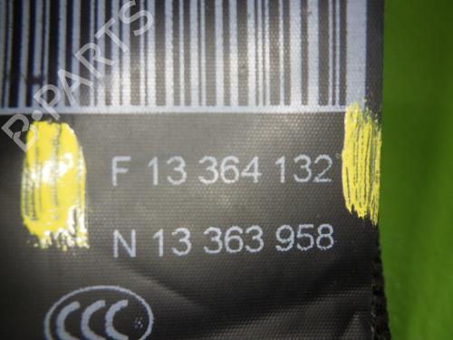 Rear left seatbelt OPEL MERIVA B MPV (S10) 1.4 (75) | BP31140303I29