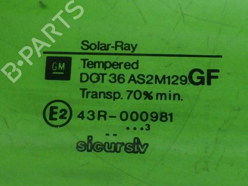 Front right door window OPEL OMEGA B Estate (V94) 2.2 DTI 16V (F35, M35, P35) | BP25451783C19 