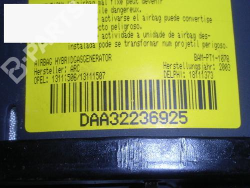 Driver airbag OPEL COMBO Box Body/MPV 1.7 DTI 16V | BP6341091C9 