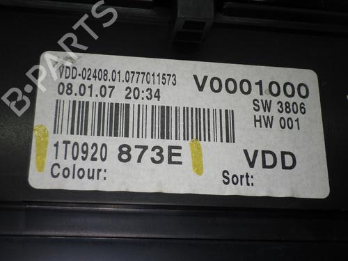 Instrument cluster VW TOURAN (1T1, 1T2) 2.0 TDI | BP32308985C47