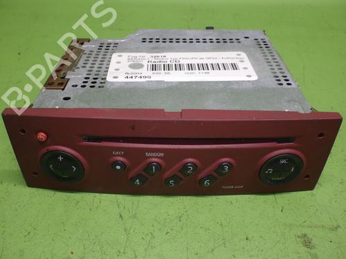 Bilradio Bilradio RENAULT MODUS / GRAND MODUS (F/JP0_) 1.2 (JP0C, JP0K, FP0C, FP0K, FP0P, JP0P, JP0T) (75 hp) 37431960 37431960