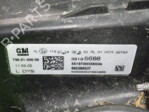 Right headlight OPEL ASTRA K Sports Tourer (B16) 1.2 Turbo (35) | BP32406242C29