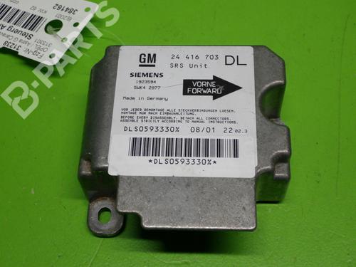 Used ECU airbags OPEL ASTRA G Estate (T98) 1.6 (F35) (84 hp) 11033110