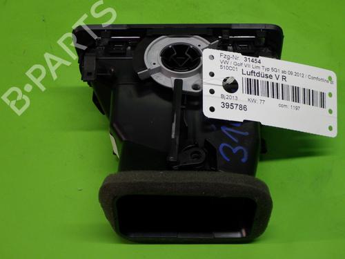 Air vent VW GOLF VII (5G1, BQ1, BE1, BE2) 1.2 TSI | BP16162748I21 